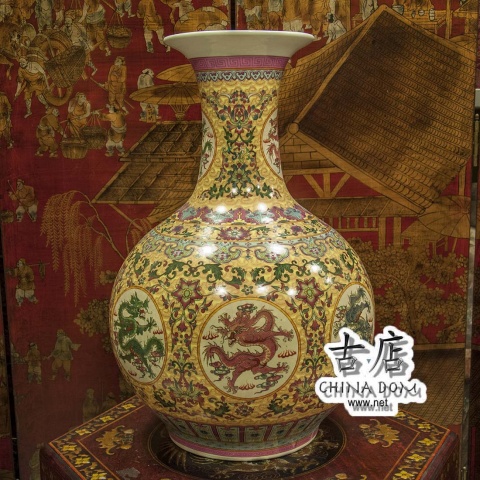 Китайская ваза, "Девять сыновей Дракона"