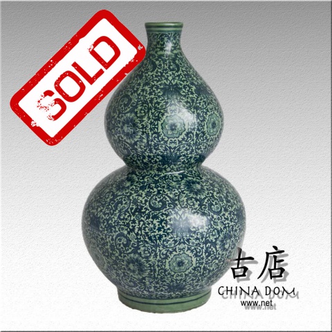Китайская ваза, "Цветок лотоса"