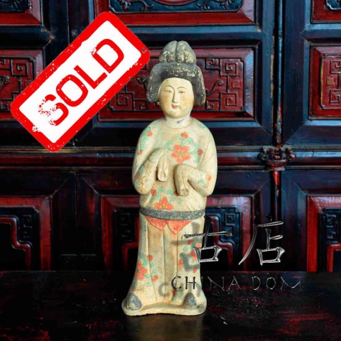 Китайская статуэтка, Дам де Пале "толстуха"