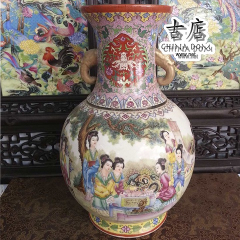 Китайская ваза, "Придворные Дамы"